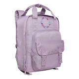 Mochila Mujer Alpha 20 Bordado Lila Head