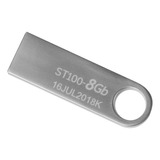 Memoria Usb 2.0 Metalica Stylos 8gb