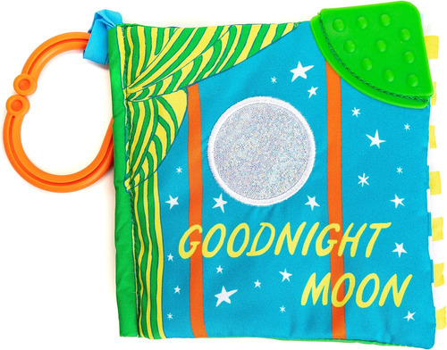 Libro Suave Goodnight Moon Clip On The Go, 5 Pulgadas