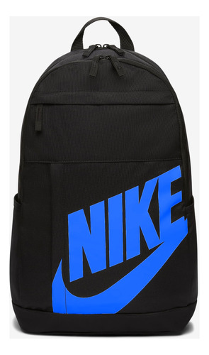 Mochila Nike Elemental Sportwear Original Color Negro- Azul 