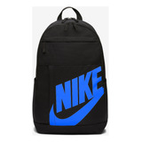 Mochila Nike Elemental Sportwear Original Color Negro- Azul 