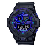 Relógio Casio G-shock Ga-700vb-1adr *virtual Blue