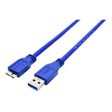 Cable Usb 3.0 A Micro B Para Discos Externos 1,80m Nisuta