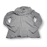 Sudadera Tommy Hilfiger Talla Grande De Mujer Color Gris 