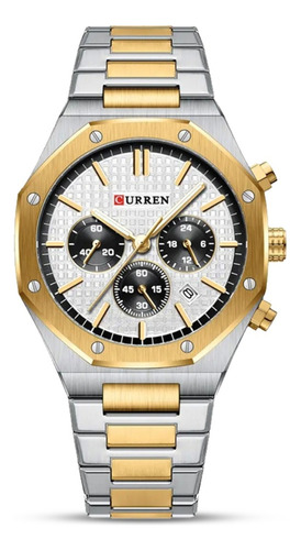 Reloj Para Hombre Curren 8440 Kred8403 Plateado