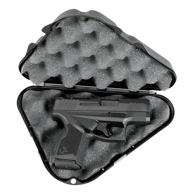 Estuche Rígido MTM 802C Negro Para Pistolas Compactas Con Espuma | Envío gratis
