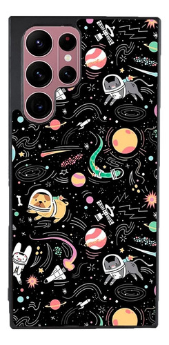 Funda Para Galaxy Mascotas Animales Astronautas Espacio