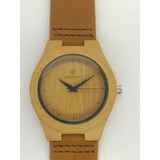 Reloj Redear Fabricado En Bambú Envío Rápido Timex Citizen 