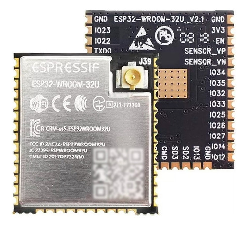 2x Esp32 Módulo  Wifi E Bluetooth - Esp32-wroom-32u