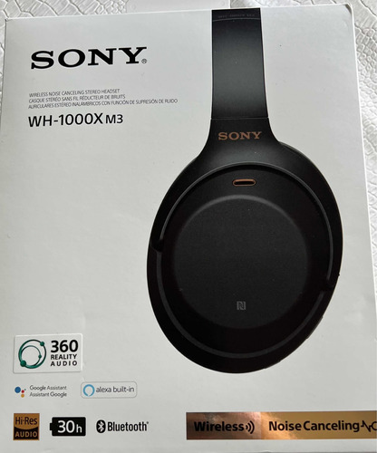 Auricular Sony Wh-1000xm3. Gamer, Sin Uso