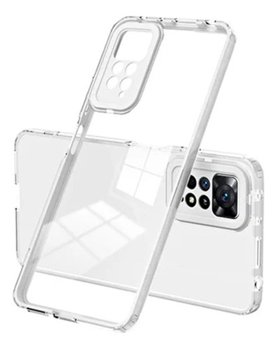 Funda Para Xiaomi Redmi Note 11e Pro 2 En 1 Transparencia Si