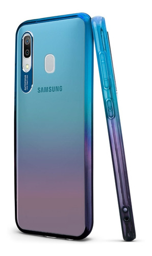 Funda Samsung A10 A20 A30 A50 M10 M30 J4 Core J4plus Bicolor Ultraslim