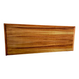 Cabecera Flotante Queen Size De Madera De Parota