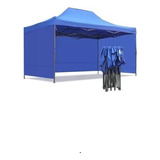 Carpa Toldo 3x4.5 Reforzado Plegable Impermeable Con Paredes