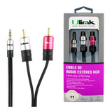 Cable Rca - Mini Plug Aux 3.5 2 Metros (envio Gratis) Ulink