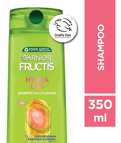 Shampoo Nutrición Hidra Liss Fructis Garnier 350ml