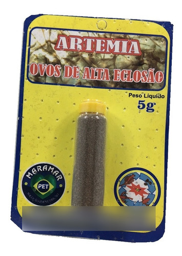 Ovo De Artemia Com Casca 5g- Maramar Betta 