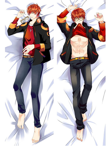 Dakimakura Mystic Messenger 2 Lados+relleno 50 X 170