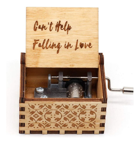 Caja Musical Can't Help Falling In Love (elvis Presley)