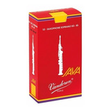 Cañas Sax Soprano 2 Vandoren Java Filed Sr302r(10) 