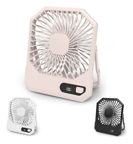 Ventilador De Escritorio Mini Abanico Pequeño Portátil