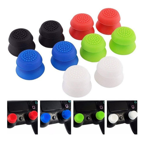 Cubre Grips Altos Mayor Control Gomita Altas Protectores Ps4