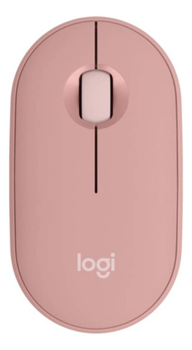 Mouse Logitech Pebble M350 2 Rosa Inalámbrico-bluetooth