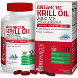 Krill Oil 1000mg 120 Pastillas U.s.a , Aceite De Krill