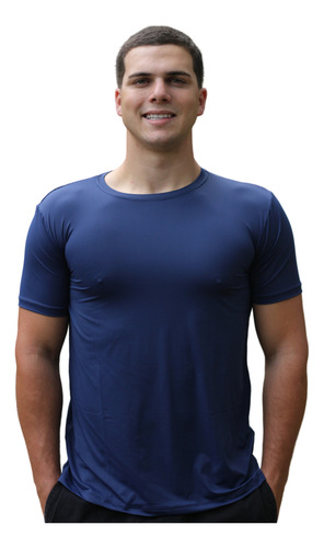 Camiseta Poliamida Dry Fit Elastano Proteção Solar Uv 50+