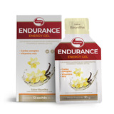 Endurance Energy Gel 12 Sachês Vitamina Mix  Vitafor Sabor Sabor Baunilha