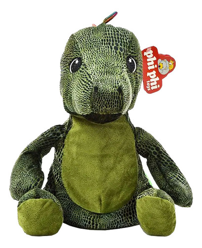 Mochila Infantil Peluche Dinosaurio 30 Cm Phi Phi Toys