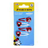 Kit 4 Tic Tac Cabelo Infantil Linha Disney Minnie Marco Boni