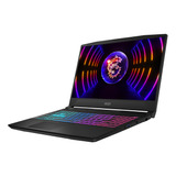 Notebook Gamer  Msi Katana 15 B12vgk-813us Negra 15.6 , Intel Core I7 2650h Deca-core 2,3 - 4,7 Ghz  16gb De Ram 1tb Ssd, Nvidia Geforce Rtx 4070 8 Gb Gddr6 144 Hz 1920x1080px Windows 11 Home