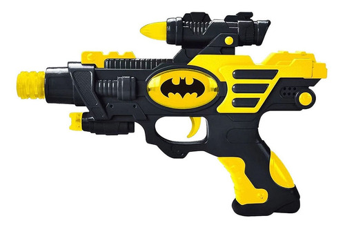 Pistola Con Luz Y Sonido Edición Batman Original Dc Comics