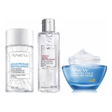 Avon Anew Kit Set Cuidado Facial, Agua Micelar, Tónico Crema