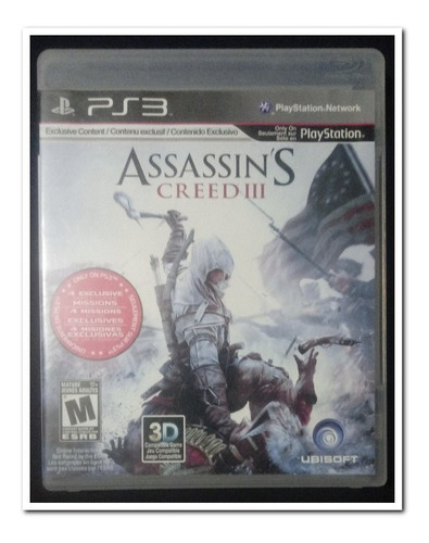 Assassin's Creed Iii, Juego Ps3 Español