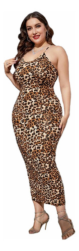 Vestido Sexy Tubo Animal Print Leopardo Elastizado 