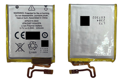 Bateria Compatible Con iPod Nano 7 A1446 616-0640