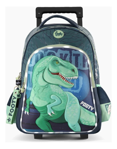 Mochila Dinosaurio Carro 18p Con Luz Footy - Sharif Express