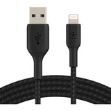 Belkin Cable Boostcharge Usb-a To Lightning Braided 1mts Bk