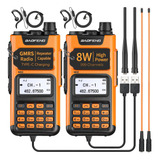 1 Par De Radio Baofeng Gm-15 Pro Gmrs, Radio Bidireccional D