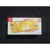 Consola Nintendo Switch Lite Amarillo Con Caja