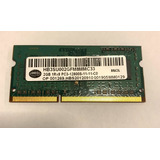 Memória Ram 2gb Ddr3 Hbs Hb3su002gfm8mmc33 Soddim Impecável