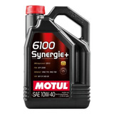 Aceite Motul 6100 Synerge 10w/40 X 4 Lts