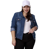 Camperas De Jean Mujer Talles Grandes Elastizadas Plus Size