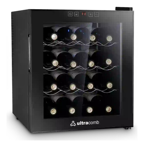 Cava De Vinos 16 Botellas Termoeléctrica Ultracomb Cv6016 Ct