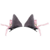 Orejas De Gato Cortas Con Broche Disfraz Cosplay 