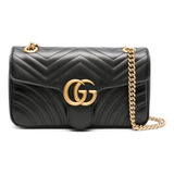 Bolso De Hombro Gucci  Gg Marmont Mujer 