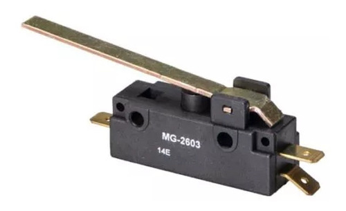 Micro Interruptor 20a Mg 2603 Margirius Cor Preto