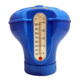Clorador Flutuante Pastilha Piscina C/ Termometro Sodramar
